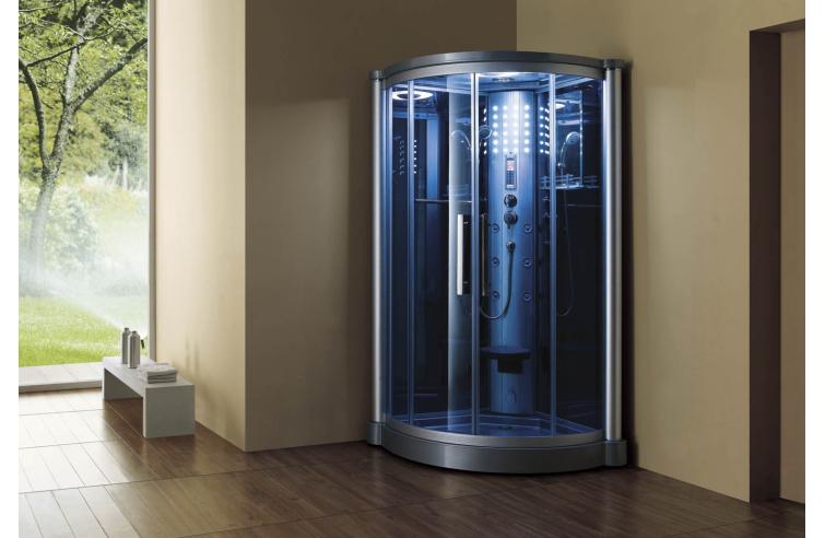 Cabine de hidromassagem com sauna AS-012