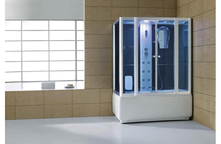 Cabine de hidromassagem e banheira com sauna AT-008
